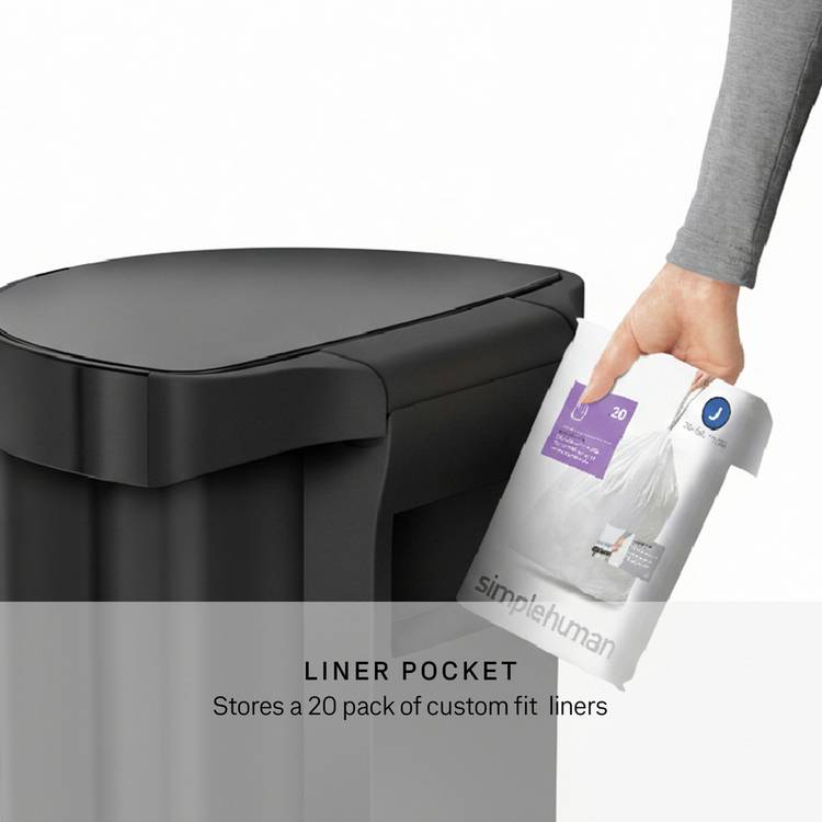 Simplehuman stainless steel sensor bin 45 litre - British product