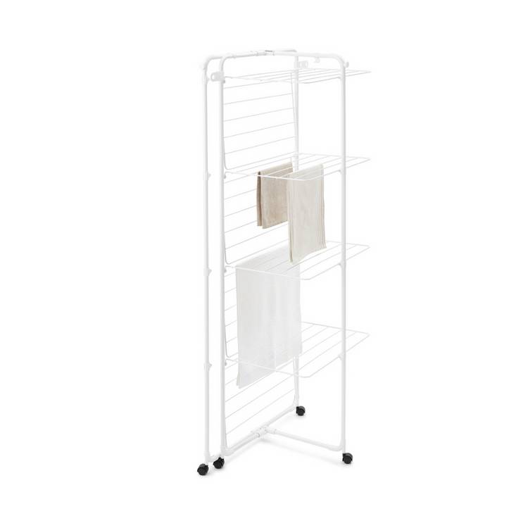 Brabantia tower clothes airer white 30m, imported from the UK