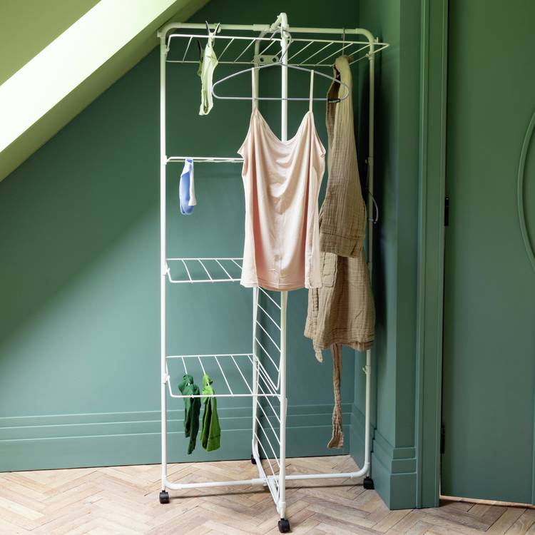 Brabantia tower clothes airer white 30m, imported from the UK
