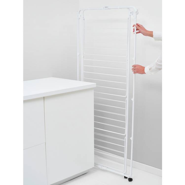 Brabantia tower clothes airer white 30m, imported from the UK