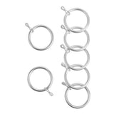 Argos Argos Home 20 Metal Curtain Rings - Matte Nickel- Buy online at McGrocer