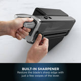Ninja StaySharp 6 piece knife set with wood block and sharpener (British brand)