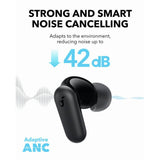 Soundcore true wireless earbuds black, imported from the UK