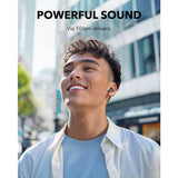 Soundcore true wireless earbuds black, imported from the UK