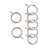 Argos Home stainless steel curtain rings 20-pack, imported from the UK
