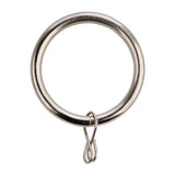 Argos Home stainless steel curtain rings 20-pack, imported from the UK