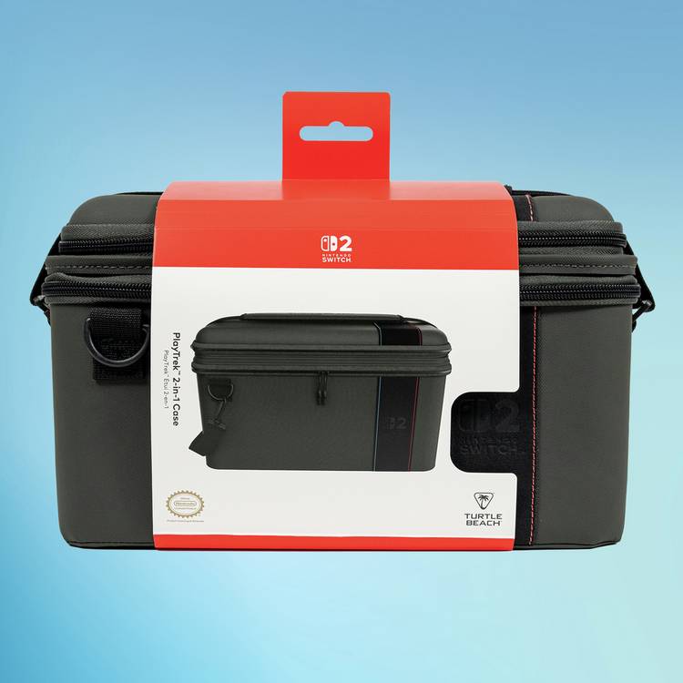 Turtle Beach PlayTrek 2-in-1 case for Switch 2 - British product