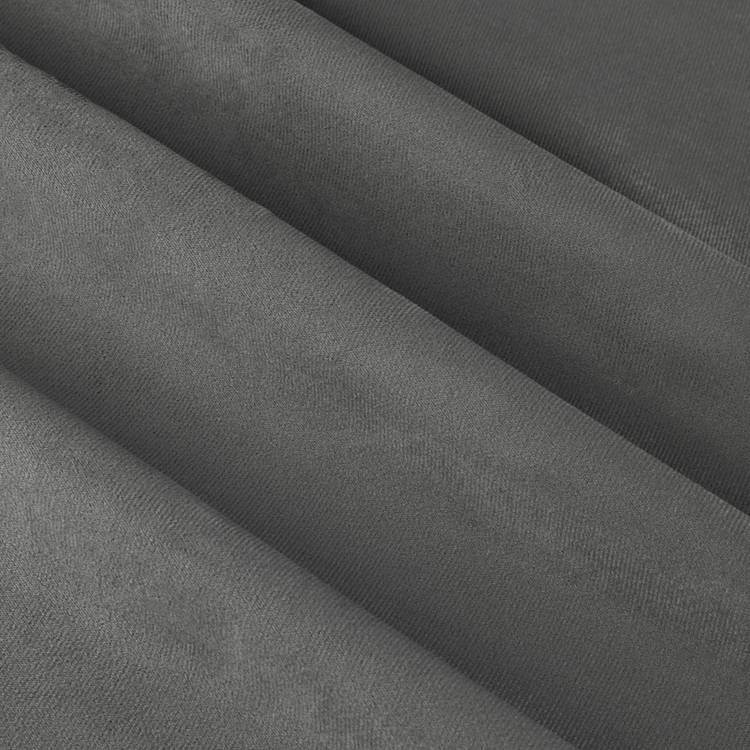 Furn velvet blackout pencil pleat curtains charcoal 117x137cm, UK version