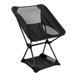 Pro Action lightweight folding camping chair black - British product