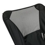 Pro Action lightweight folding camping chair black - British product