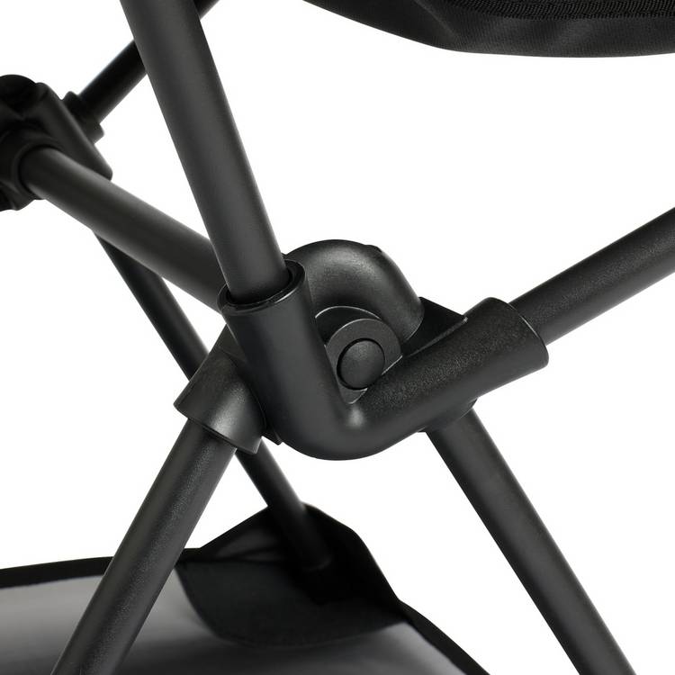 Pro Action lightweight folding camping chair black - British product