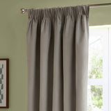 Furn velvet blackout curtains silver 117x137cm, imported from the UK