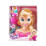 ZURU Sparkle Girlz princess hair styling set with accessories (British brand)