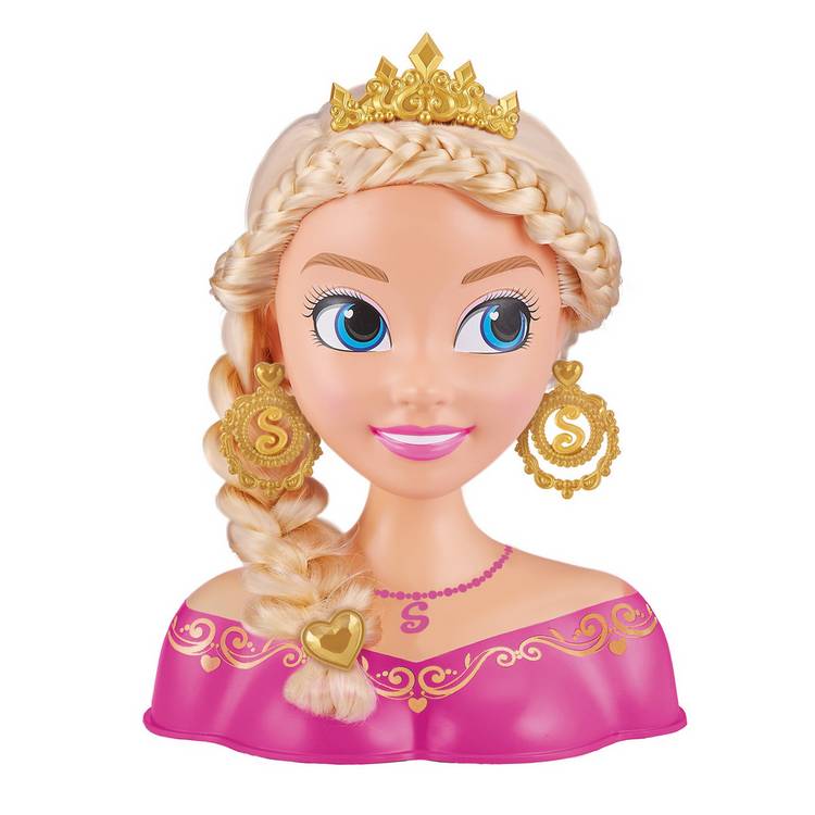 ZURU Sparkle Girlz princess hair styling set with accessories (British brand)