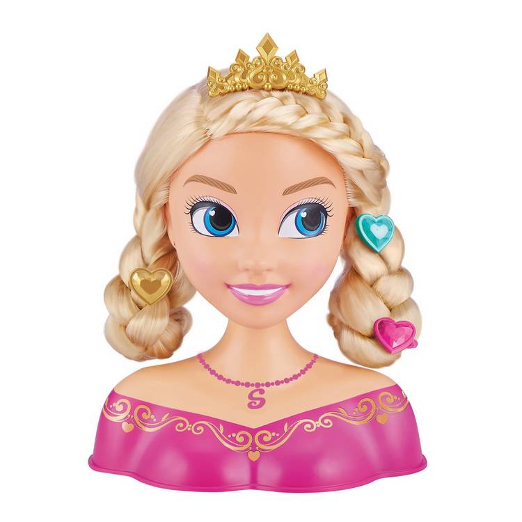 ZURU Sparkle Girlz princess hair styling set with accessories (British brand)