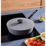 Argos Morphy Richards 24cm Forged Aluminium Saute Pan - Grey- Buy online at McGrocer