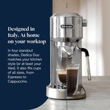 De'Longhi Dedica Duo espresso coffee machine, imported from the UK