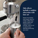 De'Longhi Dedica Duo espresso coffee machine, imported from the UK