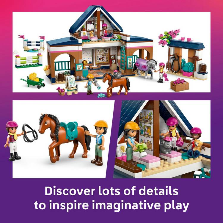 LEGO Friends Horse Stable and Riding Academy toy 735 pieces - British product
