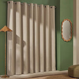 Habitat blackout jacquard eyelet curtains grey 117x137cm, UK version