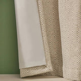 Habitat blackout jacquard eyelet curtains grey 117x137cm, UK version