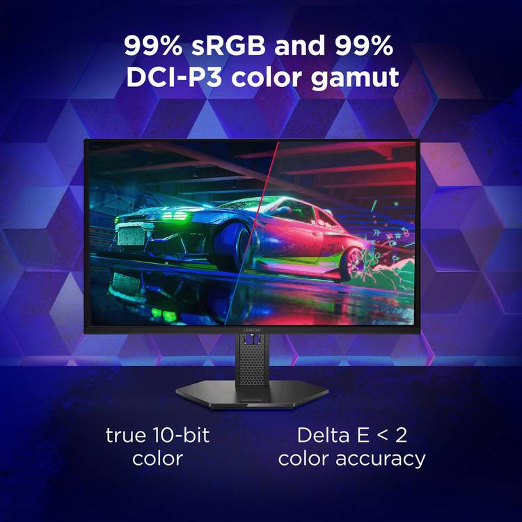 Lenovo Legion 27Q-10 OLED gaming monitor 26.5 inch - British product