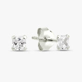 Argos Revere Sterling Silver Dainty Square Stud Earrings- Buy online at McGrocer