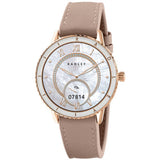 Argos Radley Series 57 Pink Leather Strap Smart Calling Watch- Buy online at McGrocer