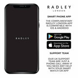 Radley Series 57 pink leather strap smartwatch - British product