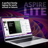 Acer Aspire Lite 15.6in laptop silver (British brand)