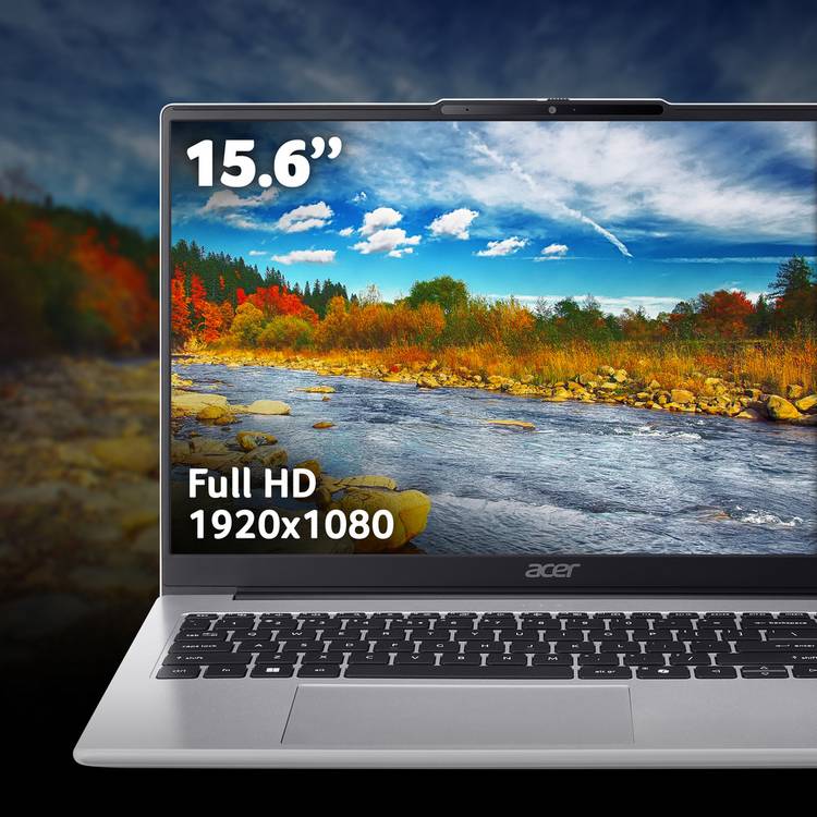 Acer Aspire Lite 15.6in laptop silver (British brand)