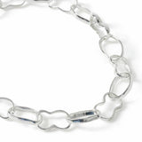 Revere silver tone link chain necklace, UK version