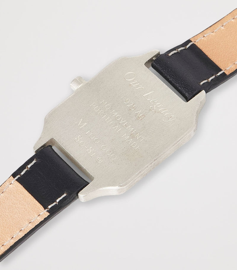 Our Legacy Sterling Silver No Time Watch, UK version