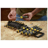 Stanley 40-piece screwdriver set in storage case, UK version