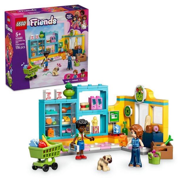 LEGO Friends mini supermarket building set with 176 pieces, imported from the UK