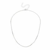 Revere Freedom silver-tone delicate chain necklace, UK version