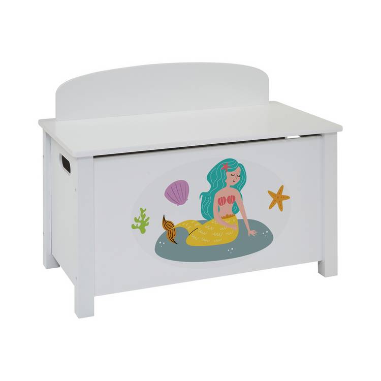 Liberty House Toys mermaid toy box white (British brand)