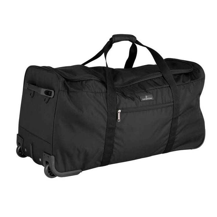 Featherstone 2 wheel large holdall black - British product