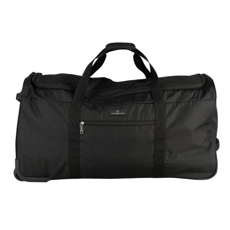 Featherstone 2 wheel large holdall black - British product