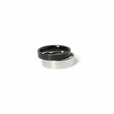 Argos Uncommon Souls Black & Silver Stainless Steel Band Rings S/M- Buy online at McGrocer