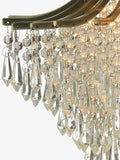 Dar Lighting Suri pendant antique brass 29cm - British product
