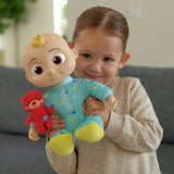 CoComelon Bedtime JJ doll 34cm, soft plush, imported from the UK