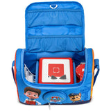 tonies PAW Patrol carry case with padded dividers and mesh pockets - British product