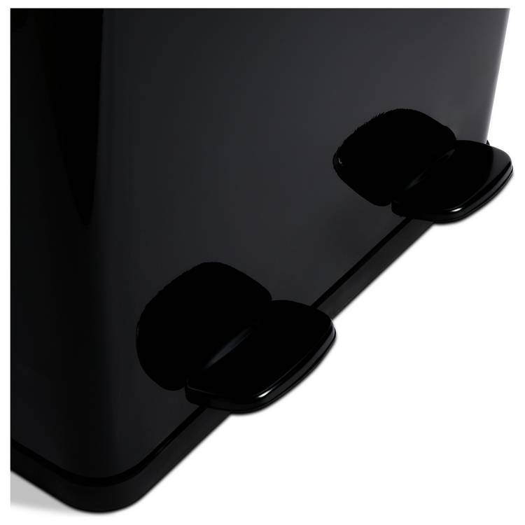 Habitat twin compartment pedal bin 60 litre - British product