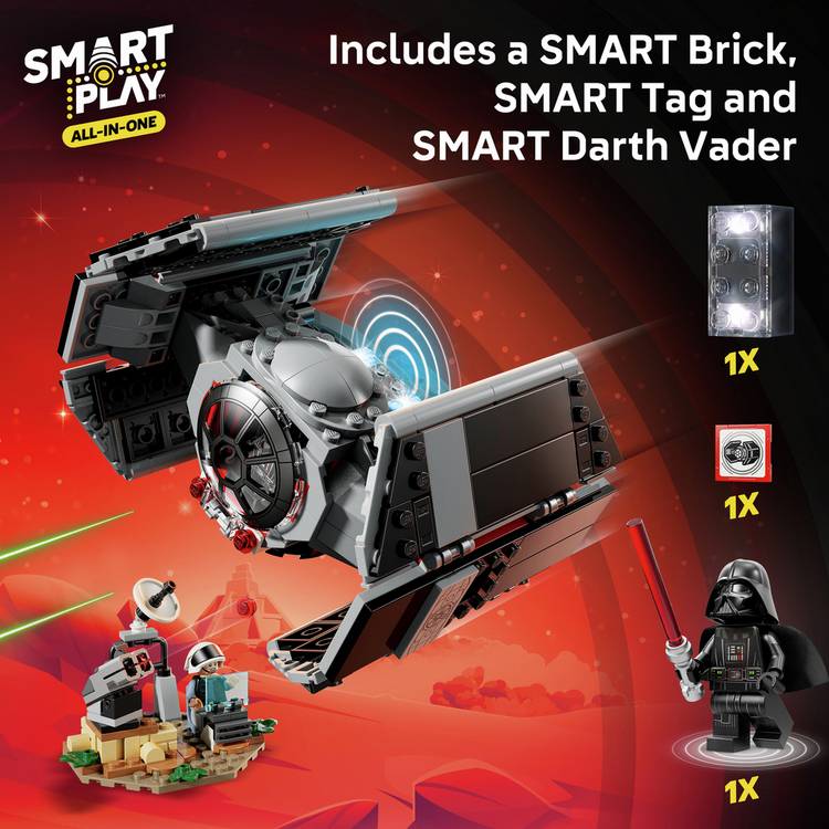 LEGO Star Wars Darth Vader's TIE Fighter building set 75421 (British brand)