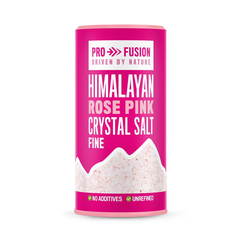 Profusion Himalayan Pink Salt Crystal 140g, imported from the UK