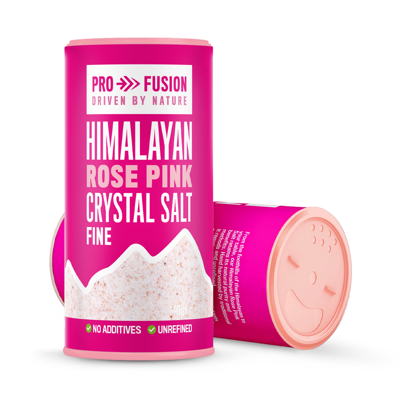 Profusion Himalayan Pink Salt Crystal 140g, imported from the UK