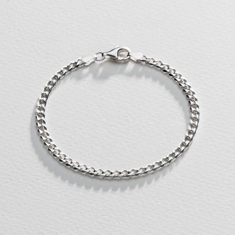 Revere sterling silver curb bracelet 8 inch (British brand)