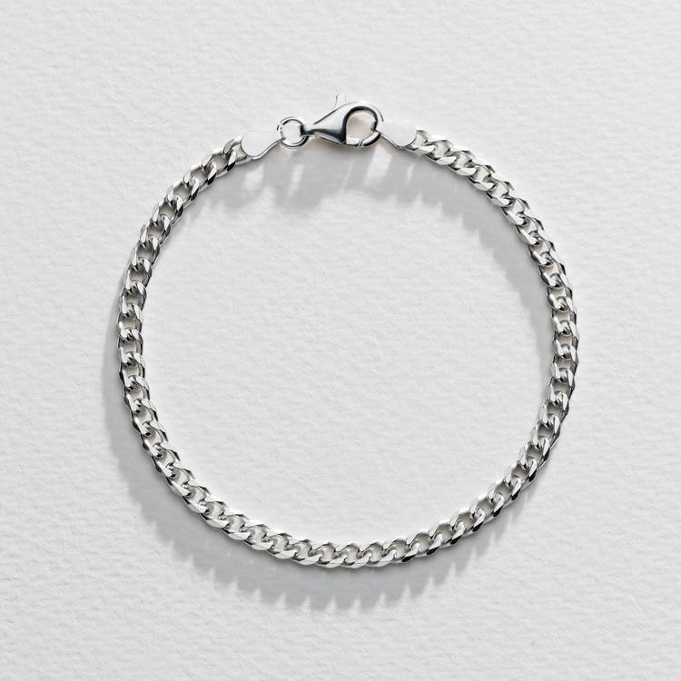 Revere sterling silver curb bracelet 8 inch (British brand)