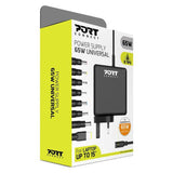 Port Connect Universal 65W Laptop Power Supply - British product